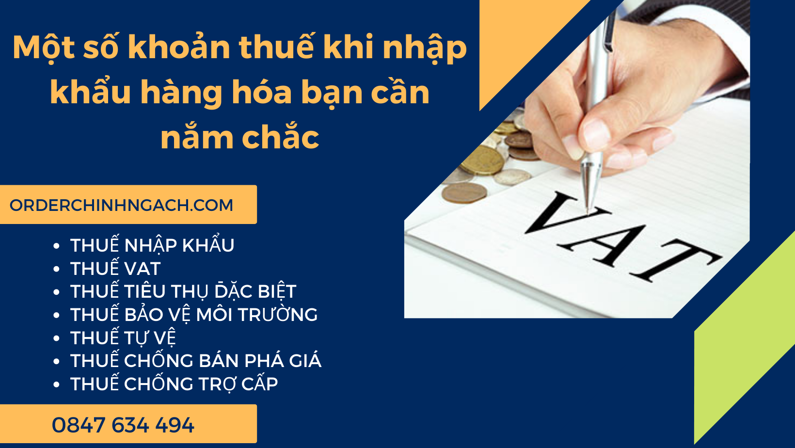 Một số khoản thuế khi nhập khẩu hàng hóa bạn cần nắm chắc